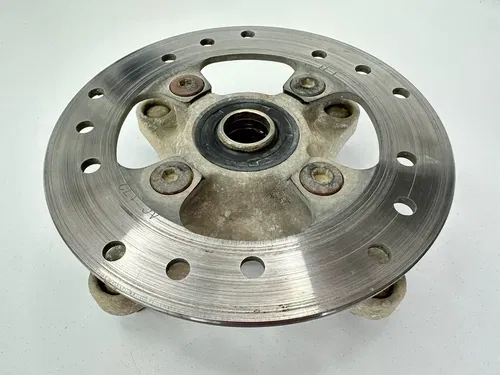 OEM 06-07 POLARIS 200 SAWTOOTH / 05-23 PHOENIX FRONT WHEEL RIM HUB W DISC ROTOR