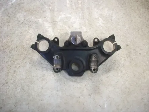 USED 81 82 HONDA CB 750 C CUSTOM TOP BRIDGE BAR CLAMP W IGNITION SWITCH & KEY