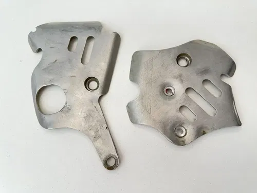 USED 01 02 03 04 05 YAMAHA YZ250F WR250F WORKS CONNECTION ALUMINUM FRAME GUARDS