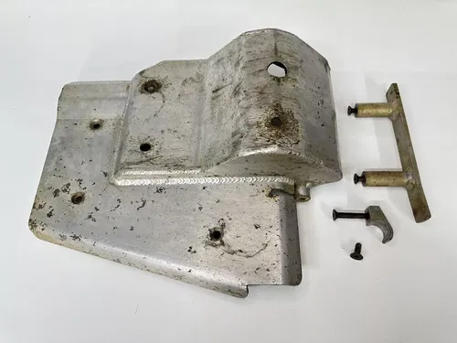 97-02 YAMAHA 350 WOLVERINE 4X4 REAR SWINGARM SWING ARM ALUMINUM SKID PLATE COVER