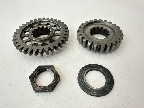 OEM 18-22 YAMAHA YZ450F WR250F CRANKSHAFT CLUTCH PRIMARY DRIVE GEARS & NUT