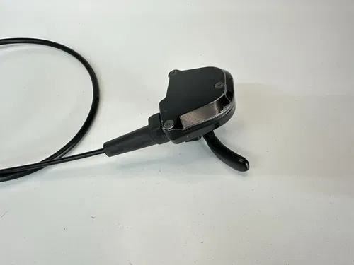USED OEM 08-14 KAWASAKI KFX450R KFX 450 R HANDLEBAR THUMB THROTTLE & CABLE ASSY