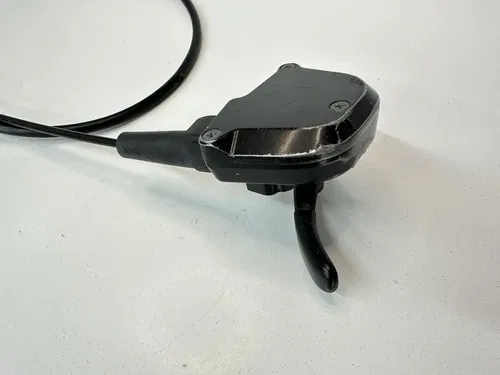 USED OEM 08-14 KAWASAKI KFX450R KFX 450 R HANDLEBAR THUMB THROTTLE & CABLE ASSY