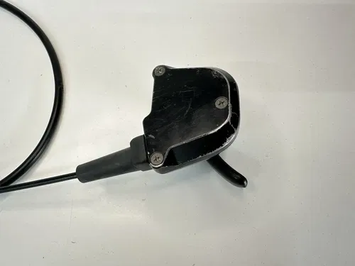 USED OEM 08-14 KAWASAKI KFX450R KFX 450 R HANDLEBAR THUMB THROTTLE & CABLE ASSY