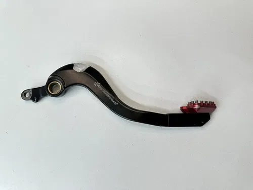 04-17 HONDA CRF250R / CRF250X HAMMERHEAD BLACK/RED REAR BRAKE PEDAL LEVER ARM