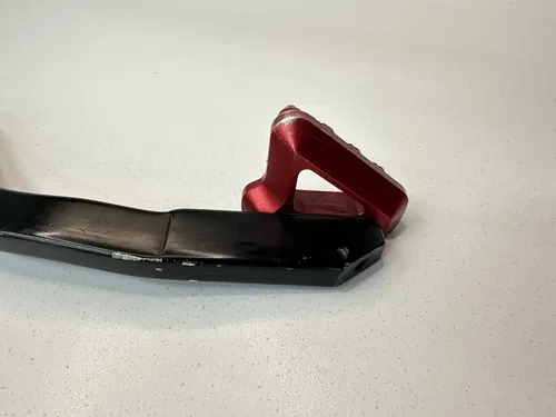 04-17 HONDA CRF250R / CRF250X HAMMERHEAD BLACK/RED REAR BRAKE PEDAL LEVER ARM