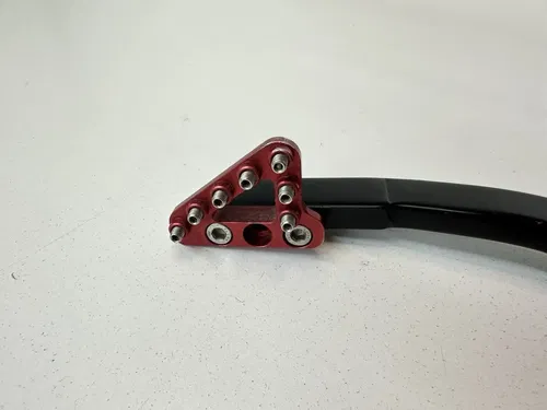 04-17 HONDA CRF250R / CRF250X HAMMERHEAD BLACK/RED REAR BRAKE PEDAL LEVER ARM