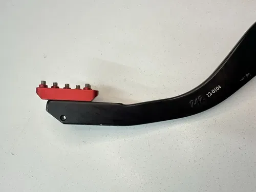 04-17 HONDA CRF250R / CRF250X HAMMERHEAD BLACK/RED REAR BRAKE PEDAL LEVER ARM