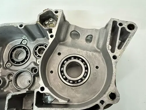 USED OEM 09 2009 KAWASAKI KX250F LEFT SIDE ENGINE MOTOR CASE CRANKCASE