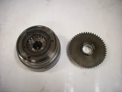USED OEM 90-97 HONDA TRX200D TRX 200 D TYPE II FLYWHEEL & STARTER CLUTCH W GEAR