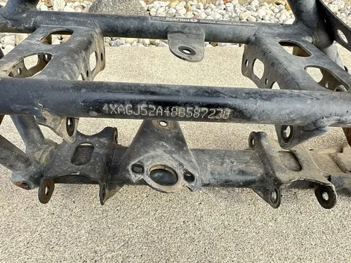 USED OEM 08 2008 POLARIS 525 "S" OUTLAW FRAME W PAPERS