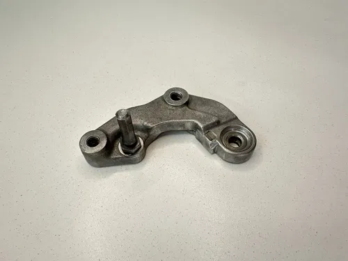 OEM 90 91 KAWASAKI KX 125 KX125 FRONT BRAKE CALIPER HOLDER MOUNT 14079-1072