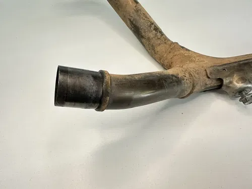 OEM 06 07 08 09 HONDA CRF250R CRF 250 STOCK EXHAUST MUFFLER JOINT Y MID PIPE