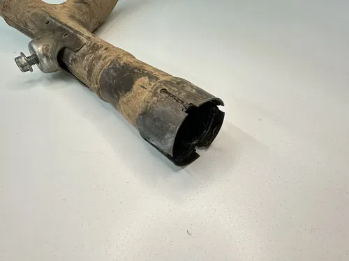 OEM 06 07 08 09 HONDA CRF250R CRF 250 STOCK EXHAUST MUFFLER JOINT Y MID PIPE