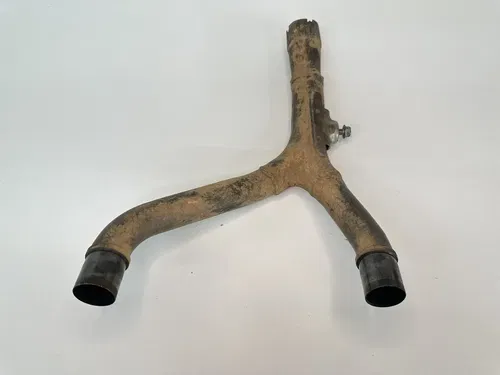 OEM 06 07 08 09 HONDA CRF250R CRF 250 STOCK EXHAUST MUFFLER JOINT Y MID PIPE