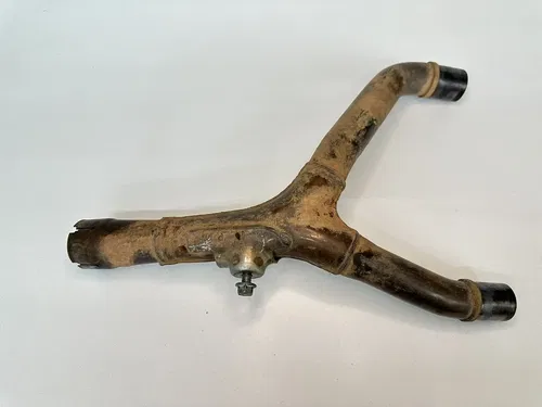 OEM 06 07 08 09 HONDA CRF250R CRF 250 STOCK EXHAUST MUFFLER JOINT Y MID PIPE