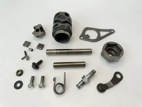 04-17 CRF250X CRF 250X GEAR SHIFT DRUM CAM W RATCHET PAWL SET W STOPPER & PLATE