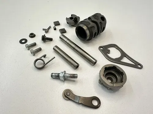 04-17 CRF250X CRF 250X GEAR SHIFT DRUM CAM W RATCHET PAWL SET W STOPPER & PLATE