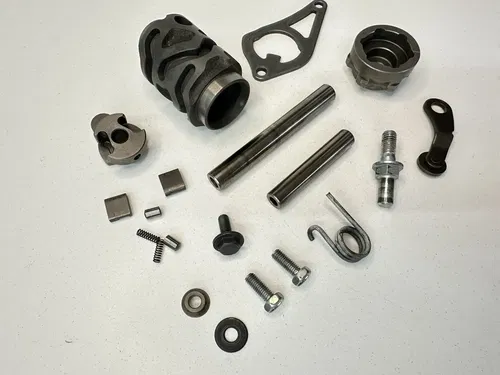 04-17 CRF250X CRF 250X GEAR SHIFT DRUM CAM W RATCHET PAWL SET W STOPPER & PLATE