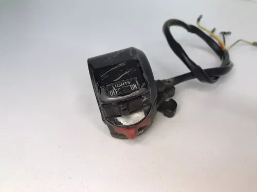 USED OEM 87 1987 KAWASAKI MOJAVE 250 HANDLEBAR BAR LIGHT KILL SWITCH 46091-1475