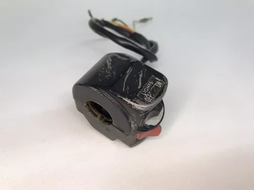 USED OEM 87 1987 KAWASAKI MOJAVE 250 HANDLEBAR BAR LIGHT KILL SWITCH 46091-1475