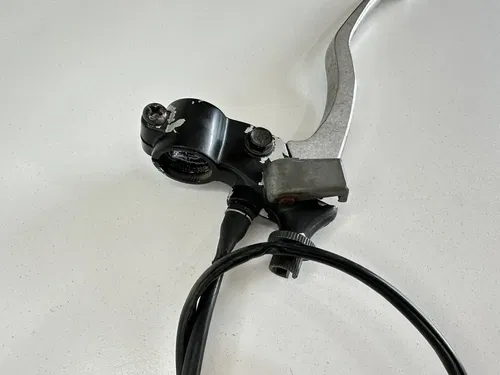 OEM 06 07 POLARIS 200 SAWTOOTH REAR HAND BRAKE LEVER & PERCH ASSY 0453257