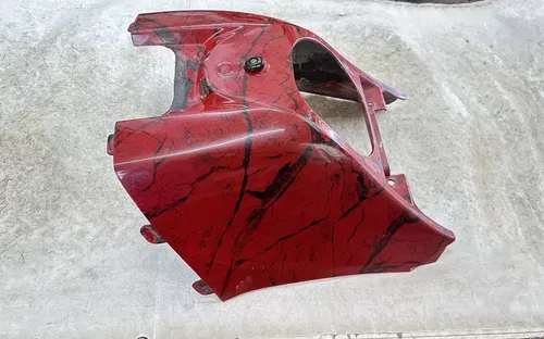 2009 09 KAWASAKI KFX700 KFX 700 V FORCE LAVA RED FRONT FENDER AIR BOX TANK COVER
