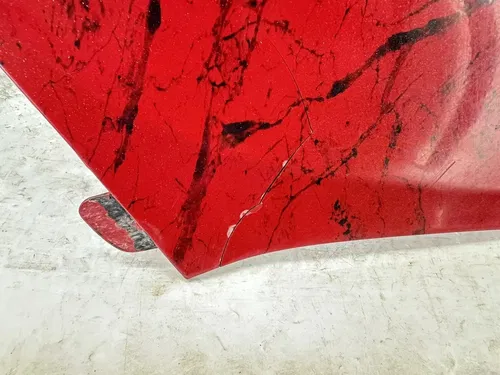 2009 09 KAWASAKI KFX700 KFX 700 V FORCE LAVA RED FRONT FENDER AIR BOX TANK COVER