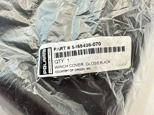 NEW OEM GENUINE 19-23 POLARIS RZR 1000 TURBO XP TRAIL WINCH COVER 5455436-070