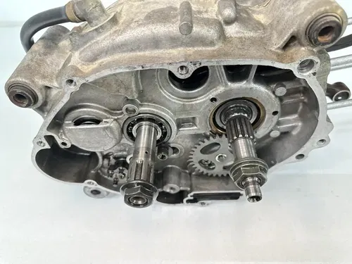 01 2001 YAMAHA TTR90 TTR TT-R 90 ENGINE MOTOR CRANKCASE CRANKSHAFT BOTTOM END