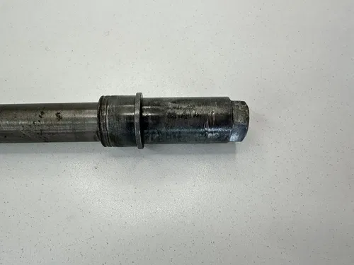 OEM 85 86 KAWASAKI KX 125 250 500 FRONT WHEEL AXLE BOLT SHAFT W NUT