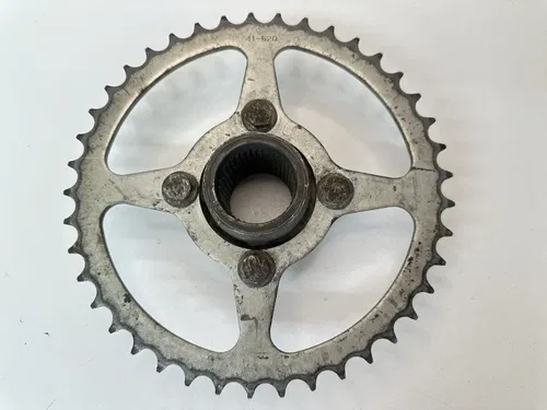 OEM 85-93 SUZUKI LT230 E S QUADRUNNER QUADSPORT REAR AXLE SPROCKET & HUB FLANGE
