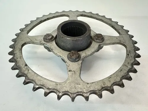 OEM 85-93 SUZUKI LT230 E S QUADRUNNER QUADSPORT REAR AXLE SPROCKET & HUB FLANGE