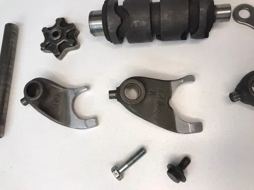 USED OEM 80 81 82 HONDA XR 200 GEAR SHIFT DRUM CAM W FORKS ASSY