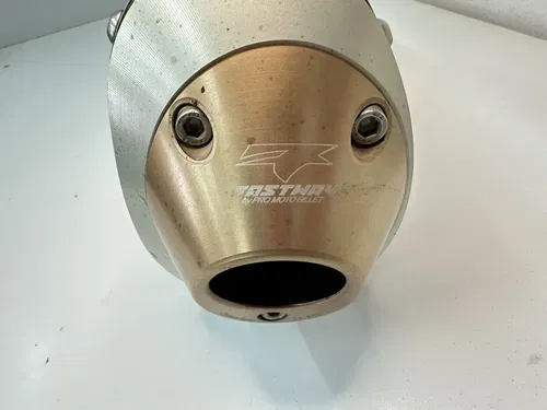 2014 14 2015 15 YAMAHA YZ450F STOCK EXHAUST PIPE MUFFLER W SPARK ARRESTOR END