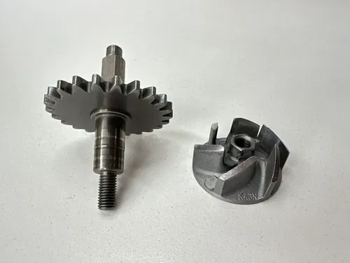 #3 OEM 97-07 HONDA CR 125 CR125 CR125R WATER PUMP SHAFT GEAR & IMPELLER ASSY