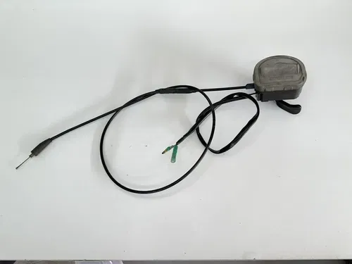 USED OEM 2007 07 POLARIS 200 SAWTOOTH THUMB THROTTLE & CABLE ASSY 2010402
