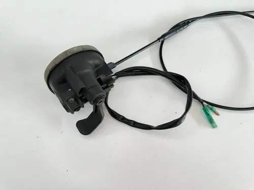 USED OEM 2007 07 POLARIS 200 SAWTOOTH THUMB THROTTLE & CABLE ASSY 2010402