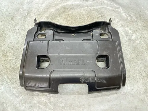 USED OEM 03 2003 YAMAHA 660 GRIZZLY REAR FENDER LID COVER (DARK GRAY METALLIC)