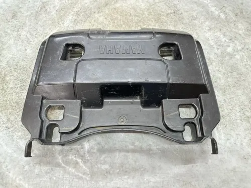 USED OEM 03 2003 YAMAHA 660 GRIZZLY REAR FENDER LID COVER (DARK GRAY METALLIC)
