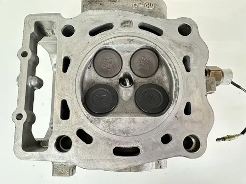 USED OEM 97-02 POLARIS 500 SCRAMBLER CYLINDER HEAD W VALVES ASSY 3085527