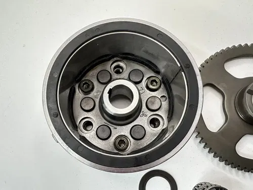 95 96 97 98 99 YAMAHA 350 WOLVERINE 4X4 FLYWHEEL W ONE WAY STARTER CLUTCH & GEAR