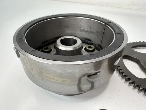 95 96 97 98 99 YAMAHA 350 WOLVERINE 4X4 FLYWHEEL W ONE WAY STARTER CLUTCH & GEAR