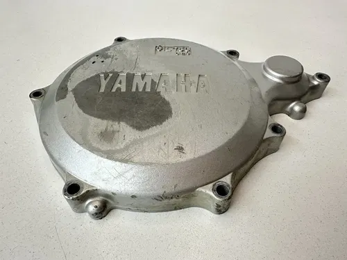 #2 90-98 YAMAHA YZ 250 YZ250 RIGHT OUTER ENGINE CLUTCH COVER 4EW-15415-00-00