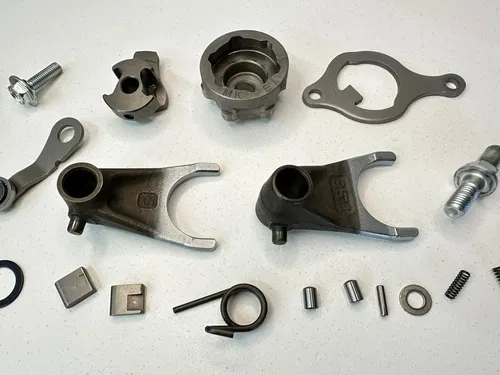 USED OEM 19 20 21 HONDA CRF250R CRF250RX GEAR SHIFT SHIFTER FORKS & PARTS ASSY