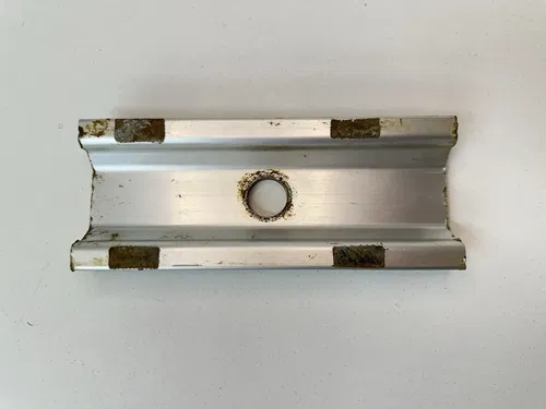 OEM 05-08 SUZUKI LTZ LT-Z 400 KFX Z 400Z AXLE BEARING CARRIER SWINGARM PLATE