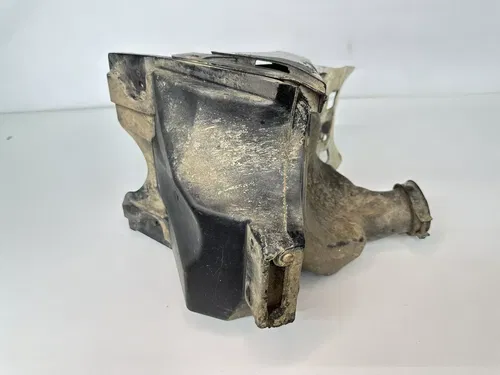 USED 10 2010 11 2011 KAWASAKI KX450F AIR FILTER BOX W BOOT & LOUD MOUTH INTAKE