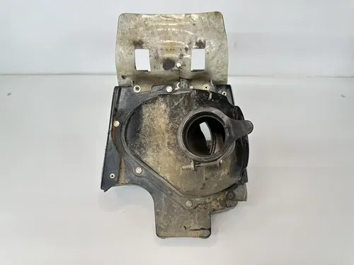 USED 10 2010 11 2011 KAWASAKI KX450F AIR FILTER BOX W BOOT & LOUD MOUTH INTAKE