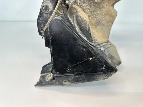 USED 10 2010 11 2011 KAWASAKI KX450F AIR FILTER BOX W BOOT & LOUD MOUTH INTAKE