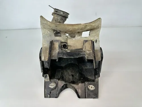 USED 10 2010 11 2011 KAWASAKI KX450F AIR FILTER BOX W BOOT & LOUD MOUTH INTAKE